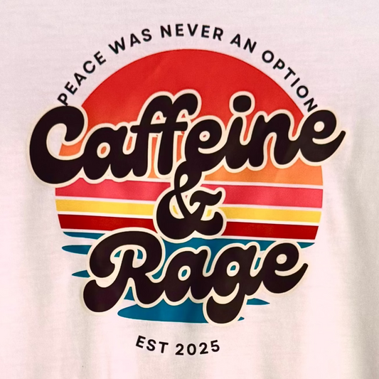 Short sleeve t-shirt Caffeine and Rage